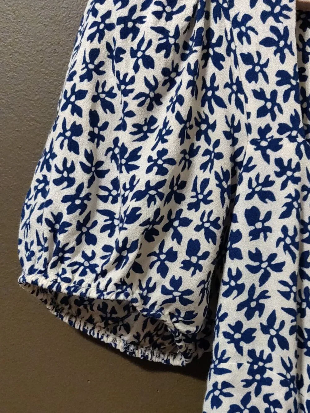 Reformation Floral Marmalade Top With Smocked Back Size 6